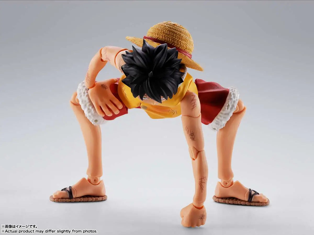 ONE PIECE MONKEY D.LUFFY MARINEFORD S.H.Figuarts BANDAI