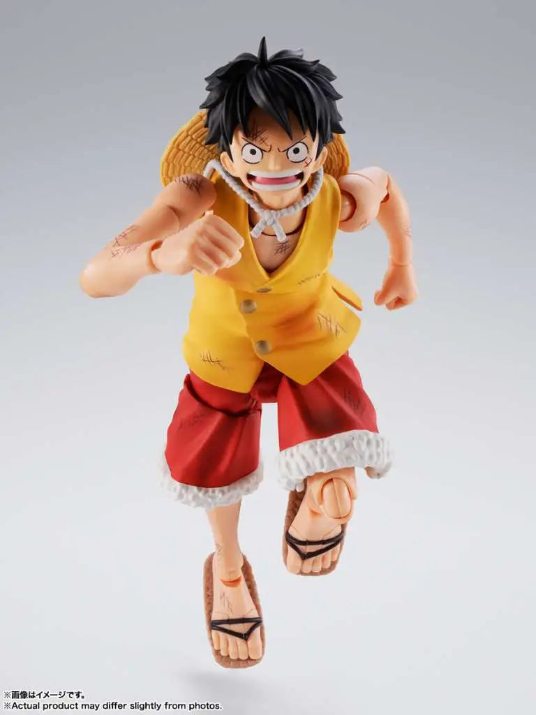 ONE PIECE MONKEY D.LUFFY MARINEFORD S.H.Figuarts BANDAI
