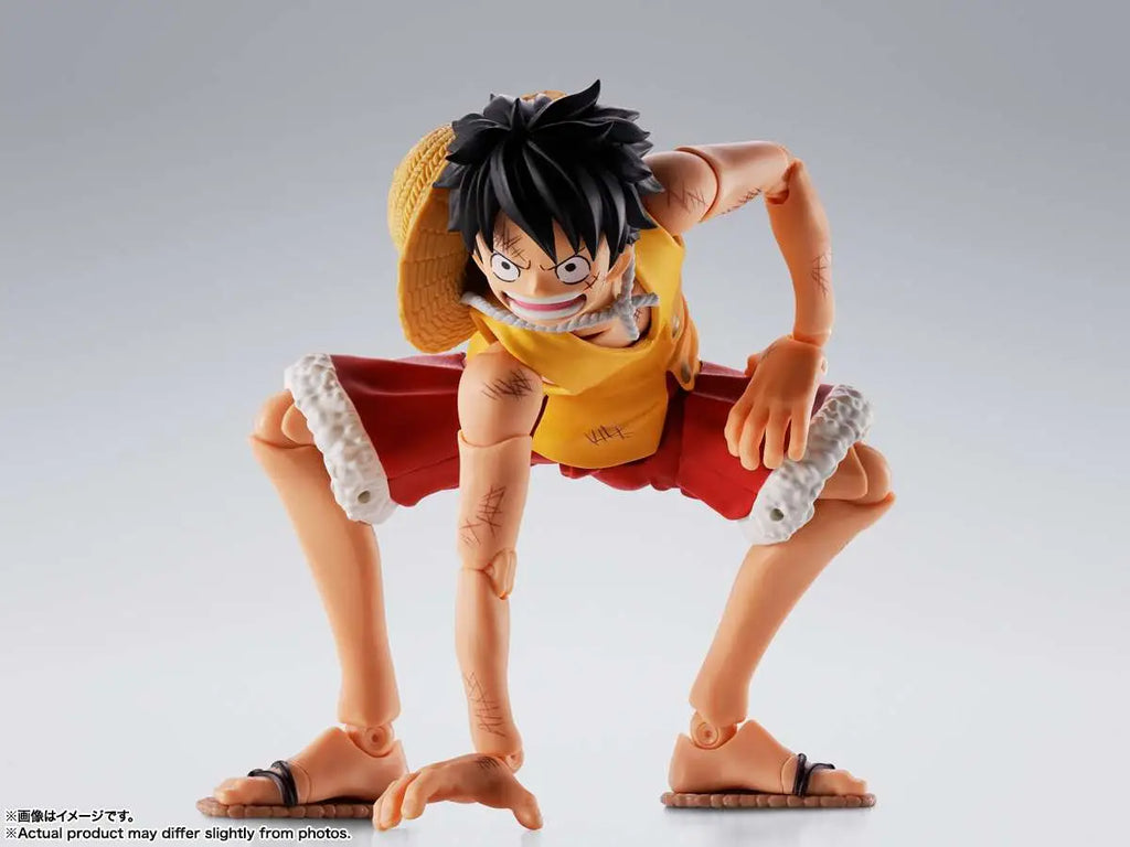 ONE PIECE MONKEY D.LUFFY MARINEFORD S.H.Figuarts BANDAI