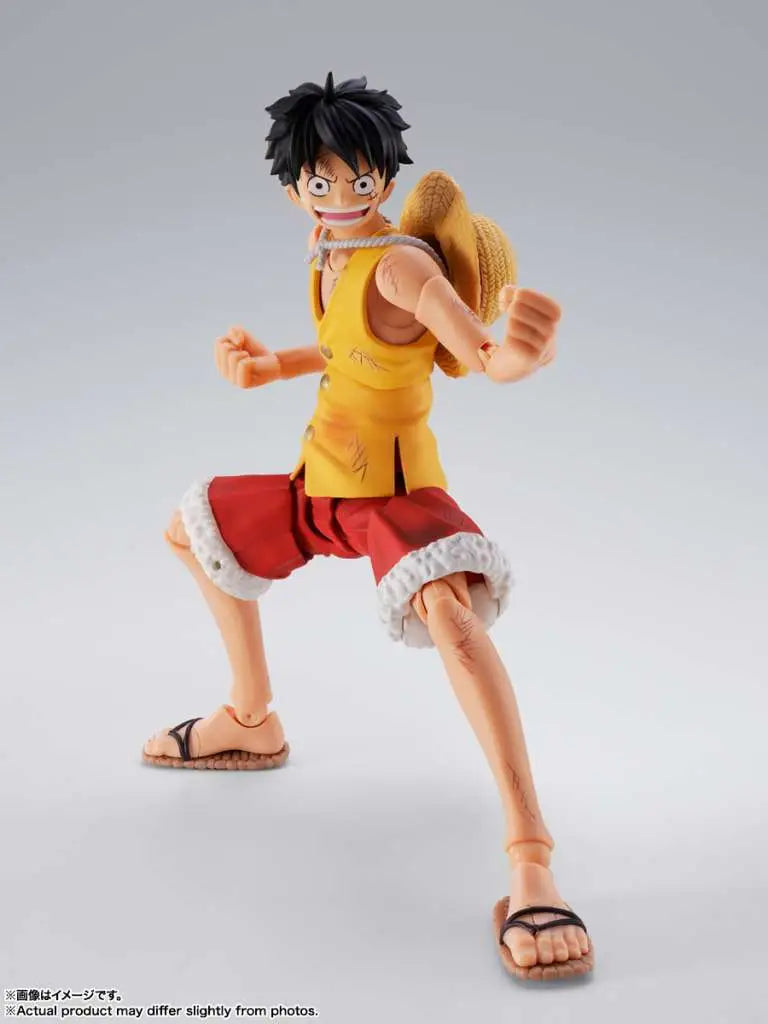 ONE PIECE MONKEY D.LUFFY MARINEFORD S.H.Figuarts BANDAI