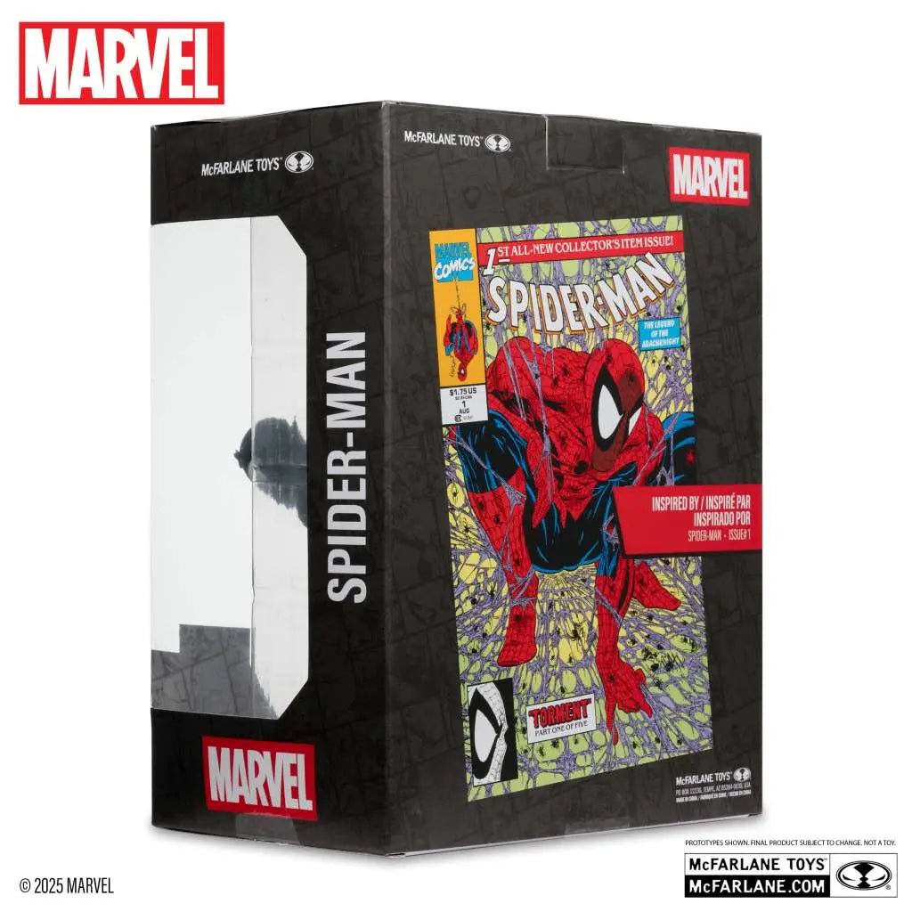 MARVEL COLLECTION 1:6TH WV6 Spider-Man (Spider-Man #1 BLACK SUIT) McFARLANE TOYS 2025