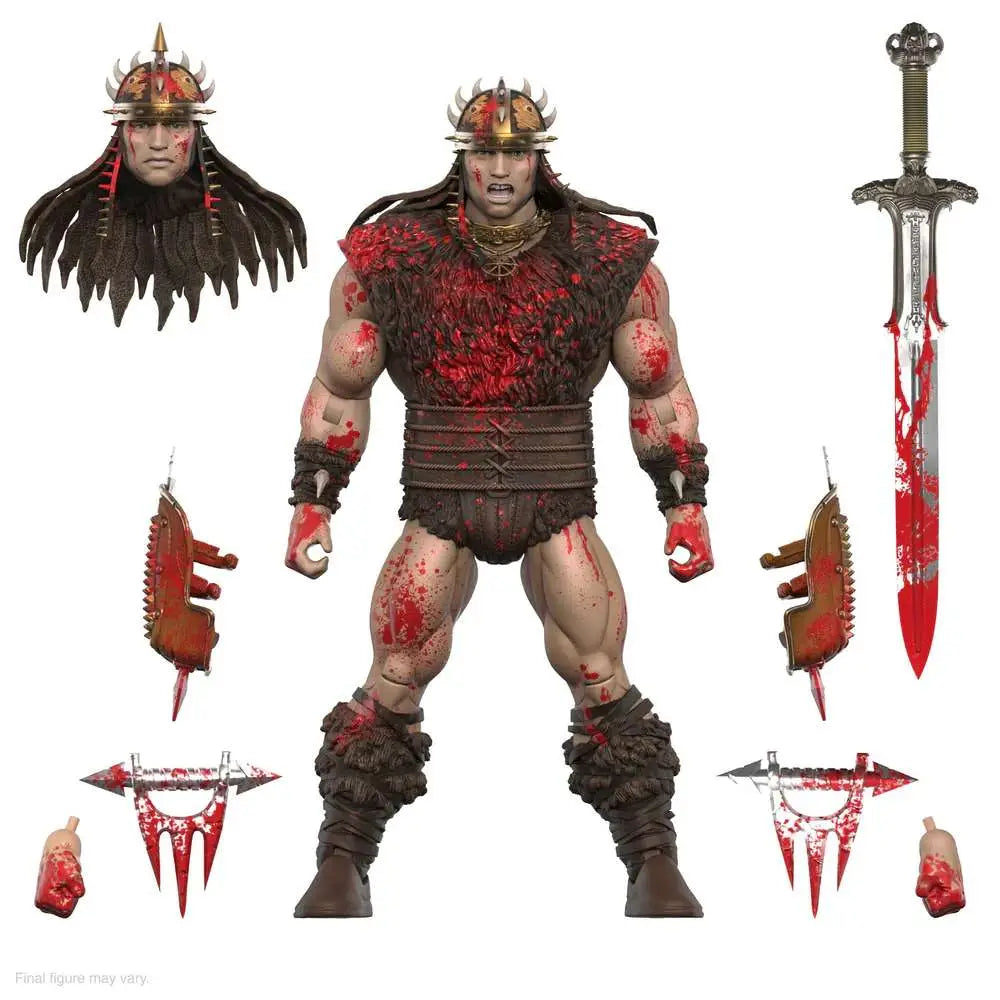 CONAN THE BARBARIAN BLOOD SOAKED PIT FIGHTER CONAN ULTIMATES! AF SUPER 7