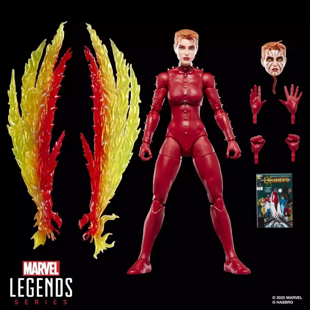 MARVEL LEGENDS MINI COMICS PHOENIX RACHEL SUMMERS ACTION FIGURE HASBRO