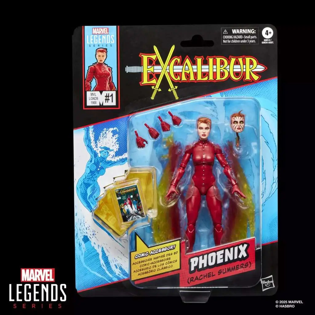 MARVEL LEGENDS MINI COMICS PHOENIX RACHEL SUMMERS ACTION FIGURE HASBRO