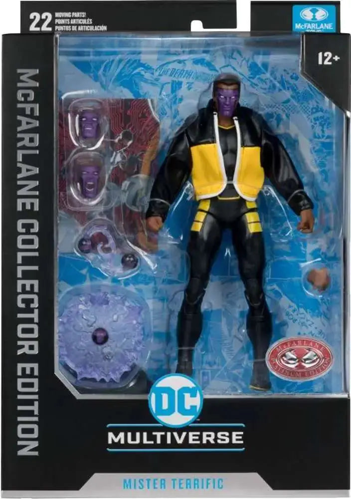 DC MULTIVERSE WAVE 11 MR.TERRIFIC JUSTICE SOCIETY AMERICA AF McFARLANE TOYS 2025