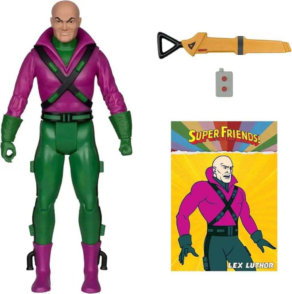 DC RETRO SUPER FRIENDS SERIE 1 LEX LUTHOR AF McFARLANE TOYS 2025