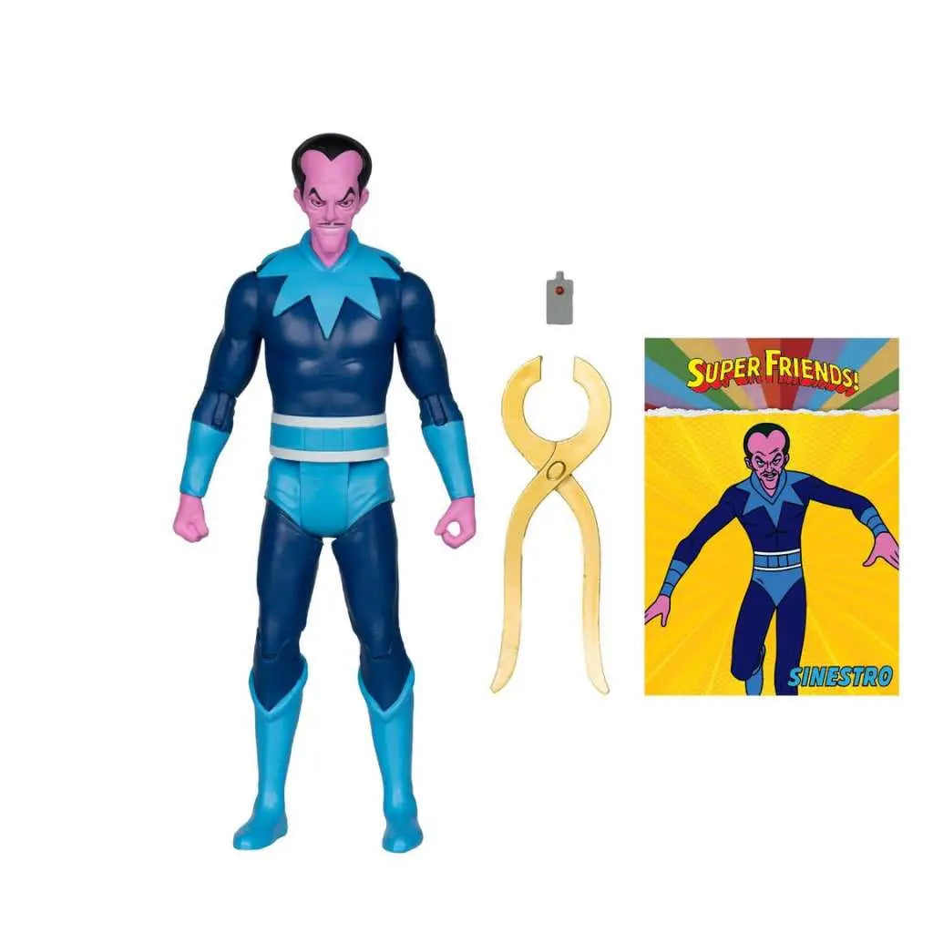DC RETRO SUPER FRIENDS SERIE 1 SINESTRO AF McFARLANE TOYS 2025