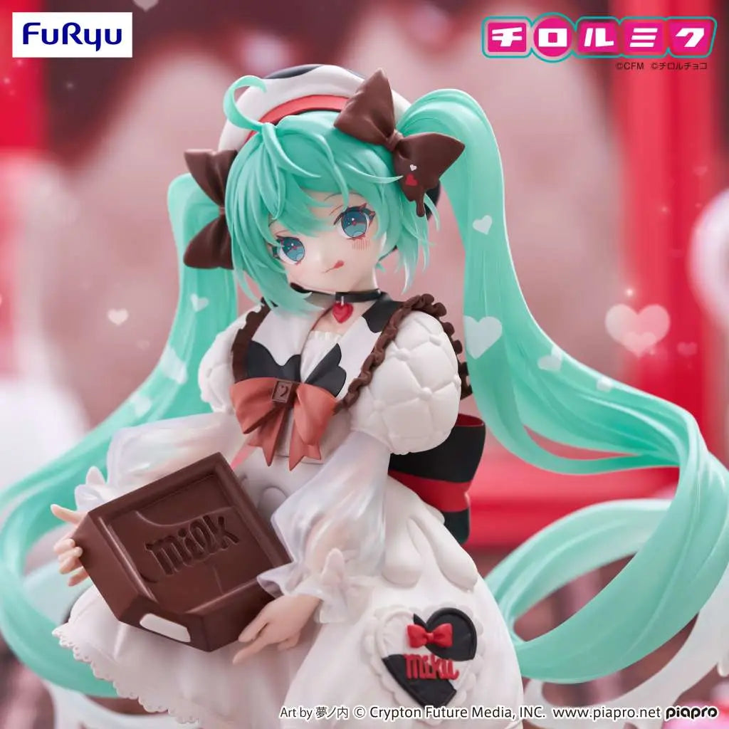 HATSUNE MIKU X TIROL CHOKO MILK TRIO-TRY-IT FIGURE FURYU