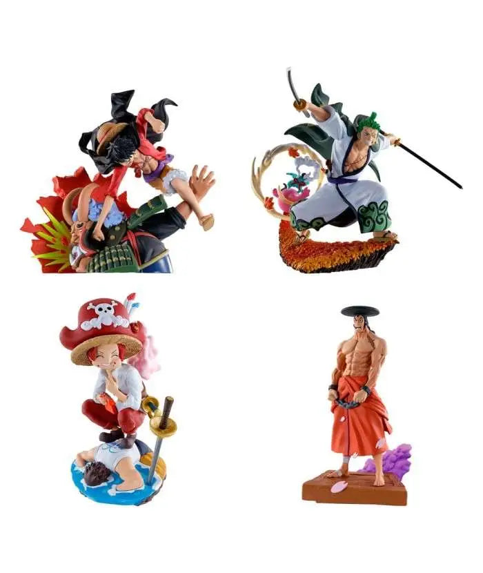 ONE PIECE PETTITRAMA LOGBOX RE BIRTH WANO KUNI VOL 1 SET RERUN MEGAHOUSE