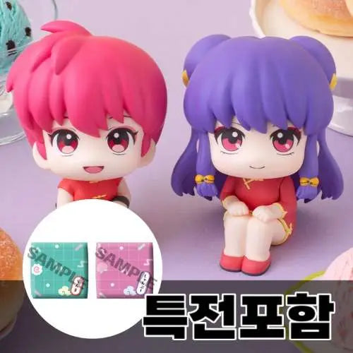 LOOKUP RANMA 1/2 TV ANIME RANMA & SHAMPOO SET WITH GIFT MEGAHOUSE