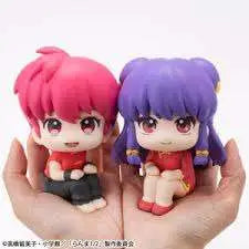 LOOKUP RANMA 1/2 TV ANIME RANMA & SHAMPOO SET WITH GIFT MEGAHOUSE