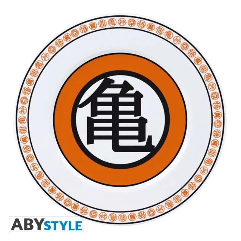DRAGON BALL EMBLEMS SET PLATES 4x Abystyle Studio