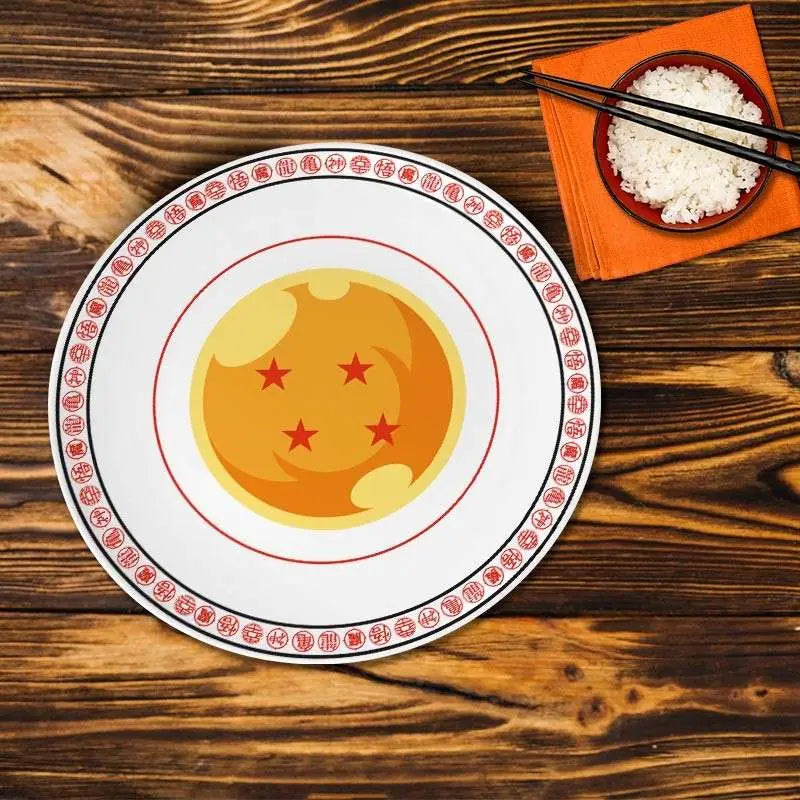 DRAGON BALL EMBLEMS SET PLATES 4x Abystyle Studio
