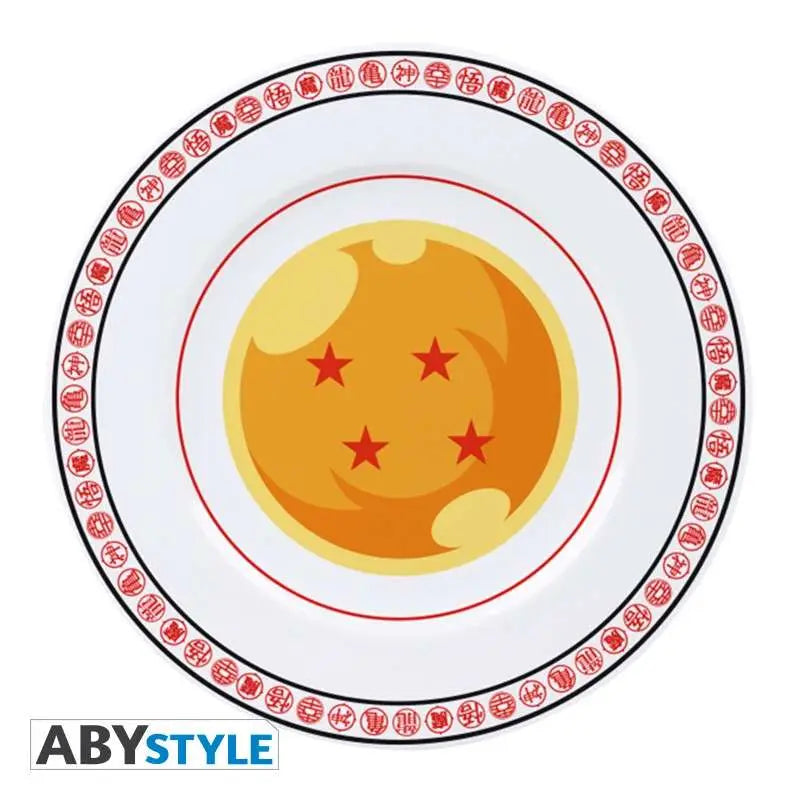 DRAGON BALL EMBLEMS SET PLATES 4x Abystyle Studio
