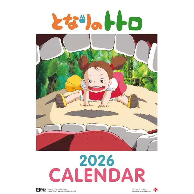 TOTORO 2026 CALENDAR STUDIO GHIBLI