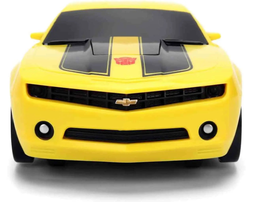 TRANSFORMERS BUMBLEBEE TRANSFORMING TO ROBOT MODEL WITH REMOTE CONTROL Jada Toys