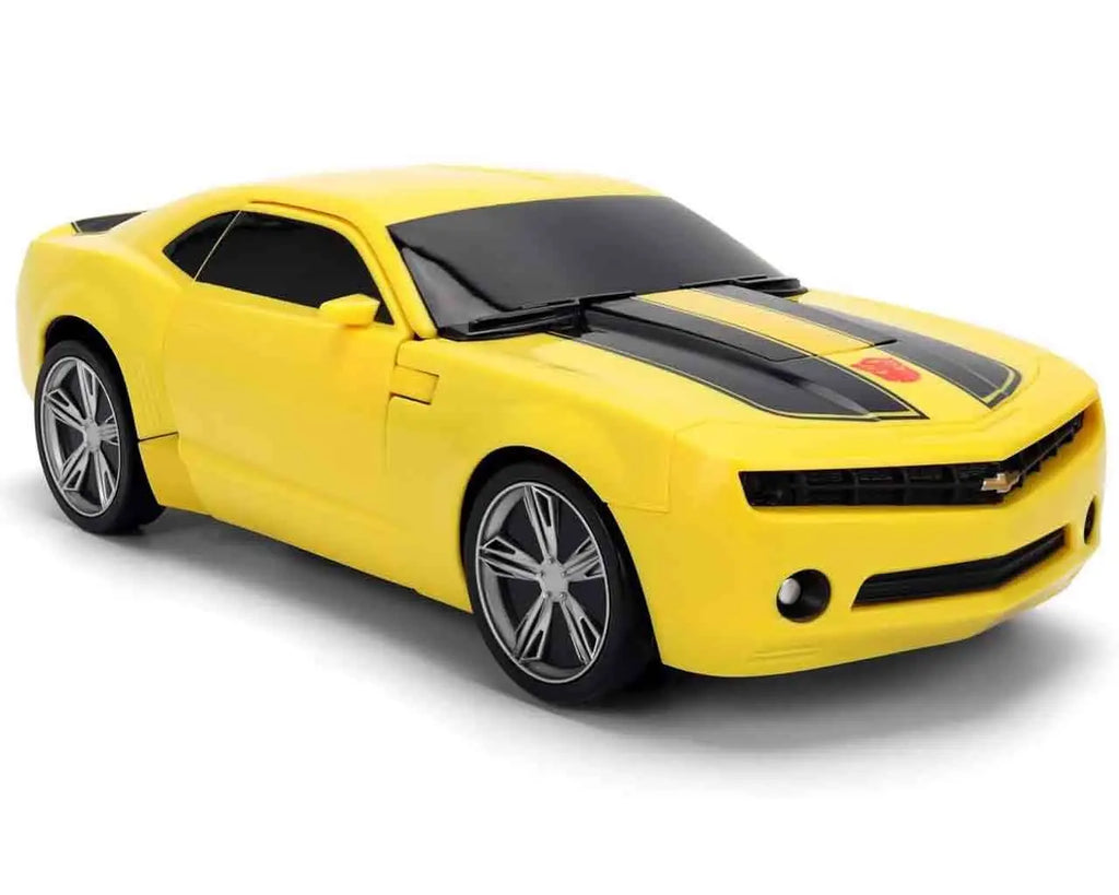 TRANSFORMERS BUMBLEBEE TRANSFORMING TO ROBOT MODEL WITH REMOTE CONTROL Jada Toys