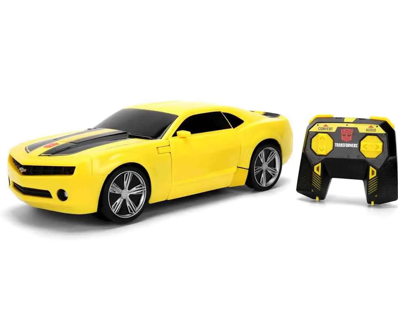 TRANSFORMERS BUMBLEBEE TRANSFORMING TO ROBOT MODEL WITH REMOTE CONTROL Jada Toys