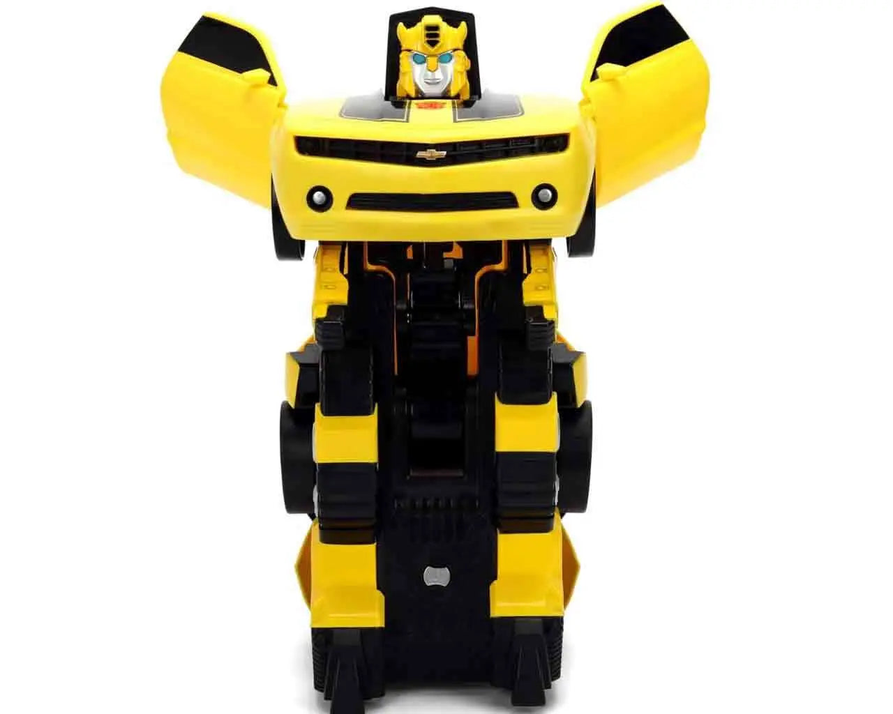 TRANSFORMERS BUMBLEBEE TRANSFORMING TO ROBOT MODEL WITH REMOTE CONTROL Jada Toys