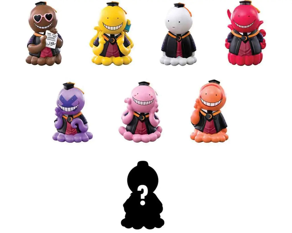 ASSASSINATION CLASSROOM - FIGURINE PUCHIPOP - BLIND BOXES DISPLAY (8) Abystyle Studio