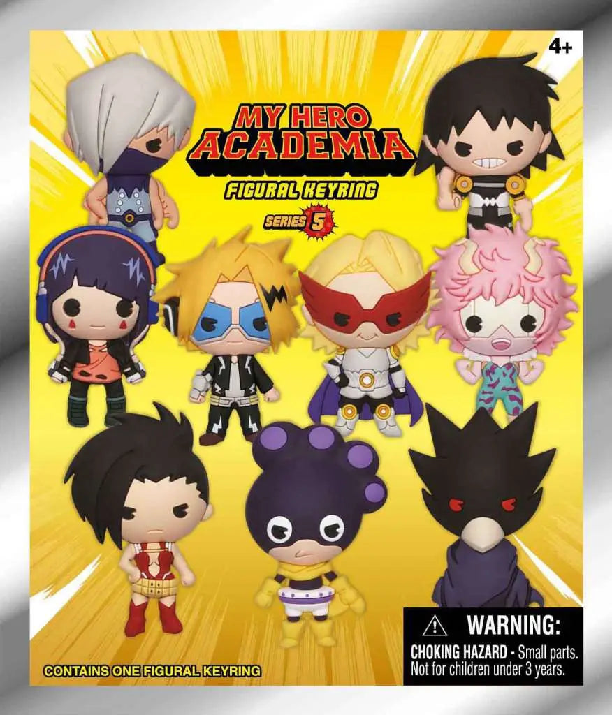 MY HERO ACADEMIA SERIES 5 BAG CLIP BLIND BOX DISPLAY (24) MONOGRAM