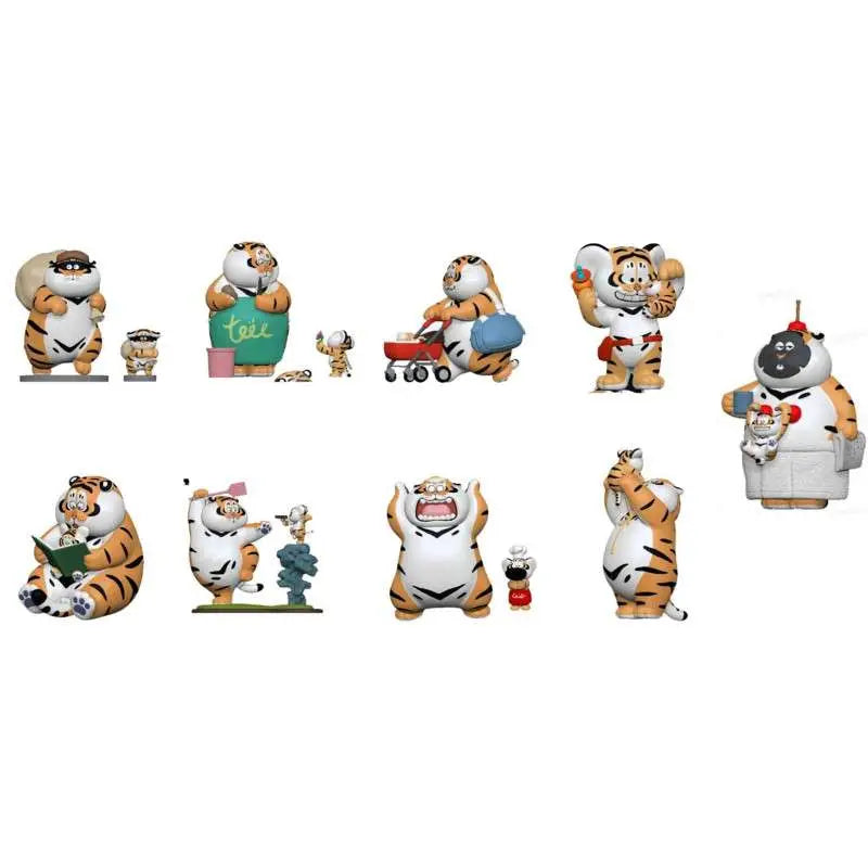 ALEXANDER THE TIGER ROARING LOVE SERIE 2 BLIND BOX DISPLAY 8 FUNISM