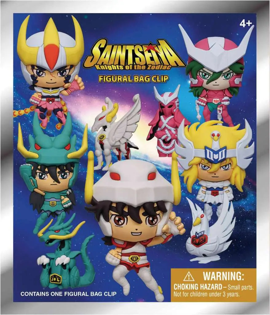 SAINT SEIYA S1 BAG CLIP BLIND BOX DISPLAY 24 MONOGRAM
