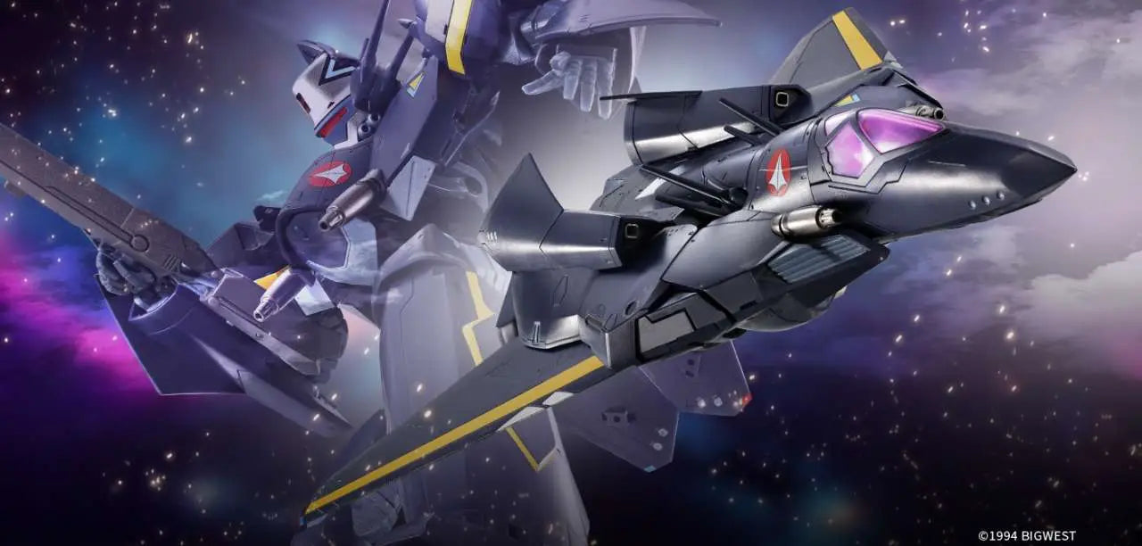 DX CHOGOKIN MACROSS 7 VF-17S NIGHTMARE STEALTH VALKYRIE GAMLIN KIZAKI BANDAI