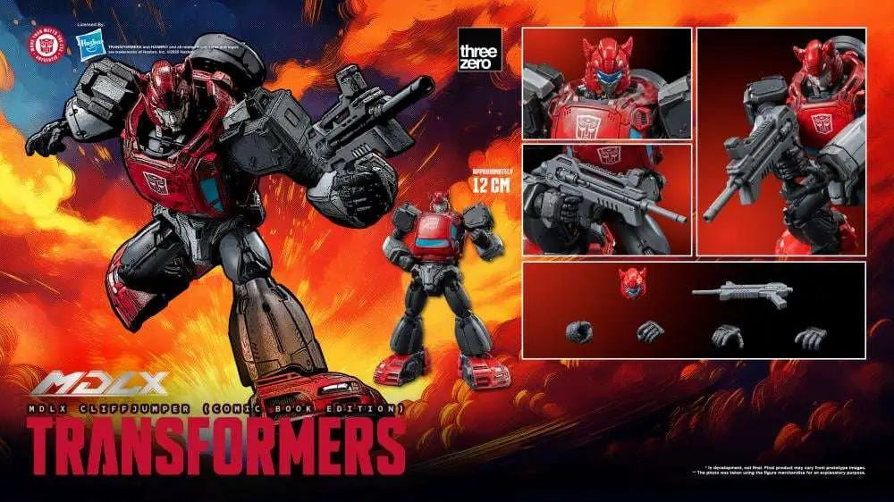 TRANSFORMERS MDLX CLIFFJUMPER (COMIC BOOK EDITION) ACTION FIGURE THREEA TOYS/THREEZERO