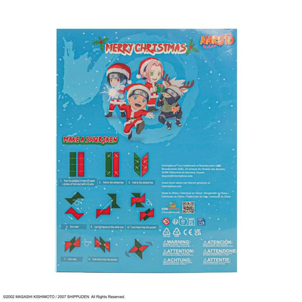 NARUTO ADVENT CALENDAR CINEREPLICAS