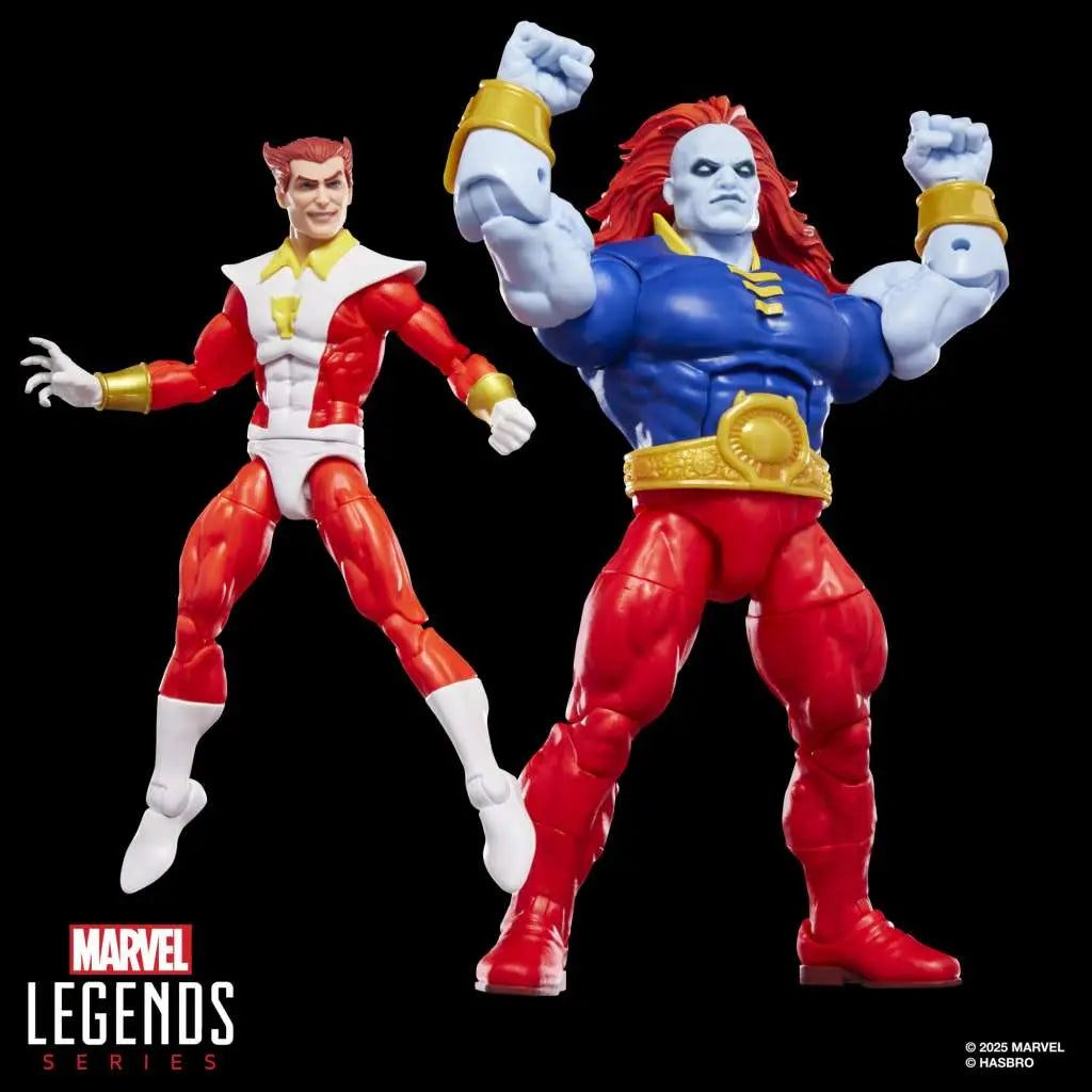 MARVEL LEGENDS STARFOX AND CHAMPION OF THE UNIVERSE ACTION FIGURES HASBRO