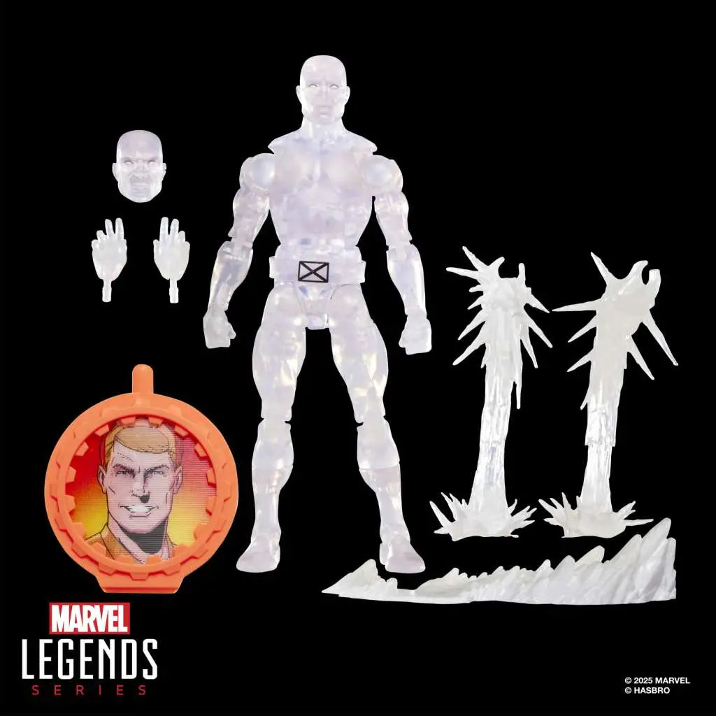 MARVEL LEGENDS SECRET WARS ICE MAN ACTION FIGURE HASBRO