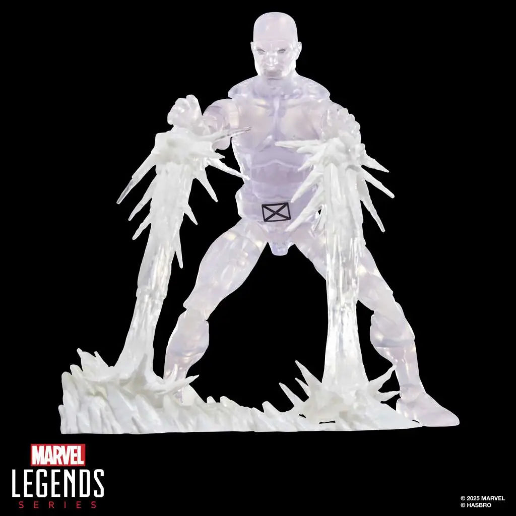 MARVEL LEGENDS SECRET WARS ICE MAN ACTION FIGURE HASBRO