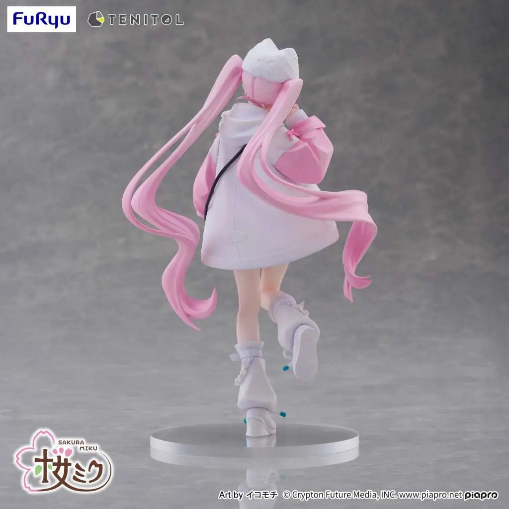 HASUNE MIKU SAKURA MIKU COOL STYLE TENITOL PETIT FIG FURYU