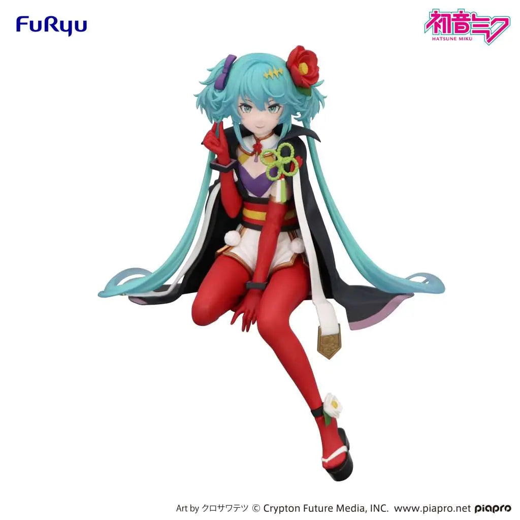 HATSUNE MIKU FLOWER FAIRY CAMELIA NOODLE STOPPER FIG FURYU