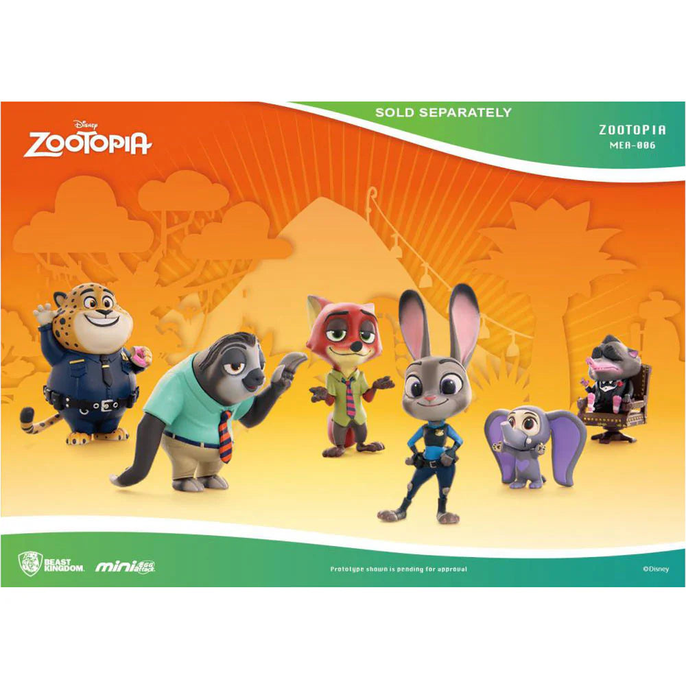 MINI EGG ATTACK ZOOTOPIA BLIND BOX DISPLAY 6 BEAST KINGDOM