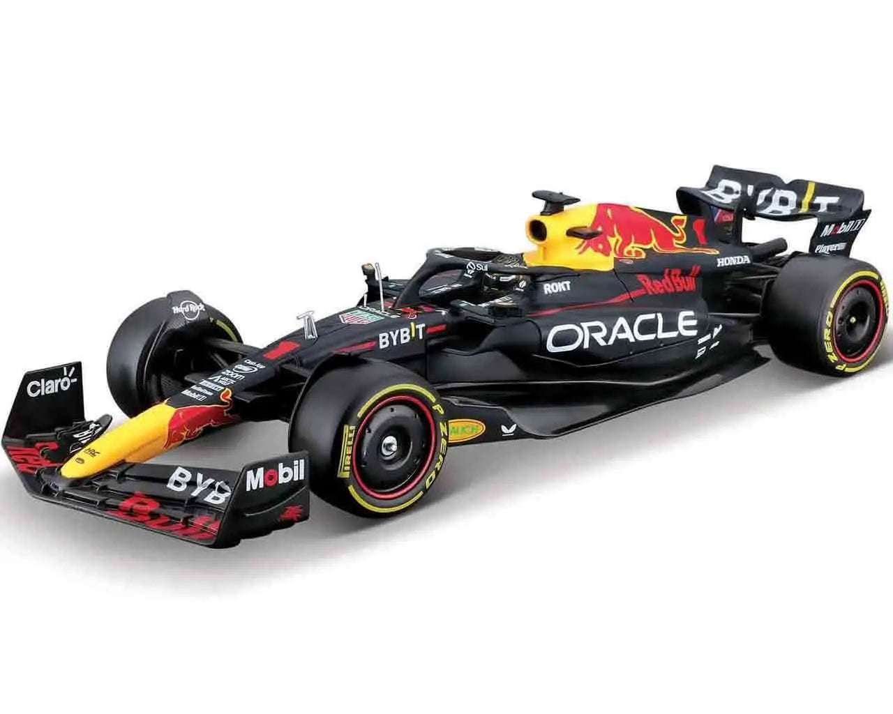 RED BULL F1 RB19 - MAX VERSTAPPEN WITH HELMET - MODEL KIT 1:24 BBURAGO