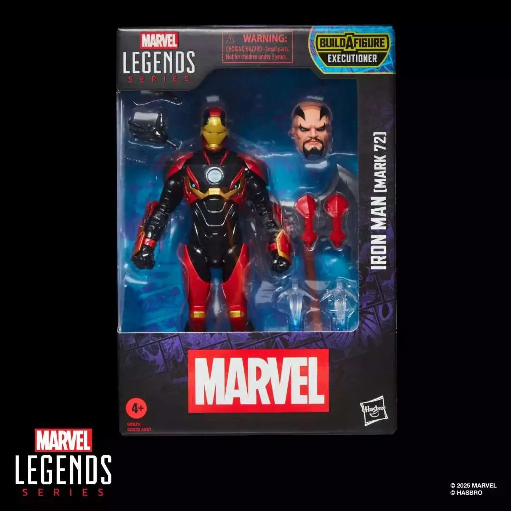 MARVEL LEGENDS EXECUTIONER BFS IRON MAN MARK 72 ACTION FIGURE HASBRO