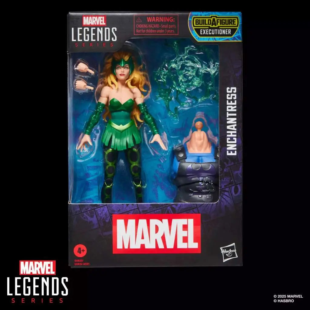 MARVEL LEGENDS EXECUTIONER BFS ENCHANTRESS ACTION FIGURE HASBRO