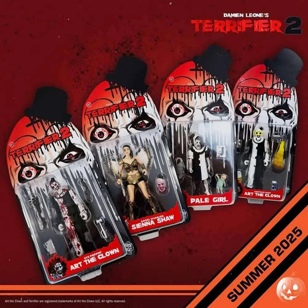 TERRIFIER 2 ACTION FIGURE SET 4 Trick or Treat Studios
