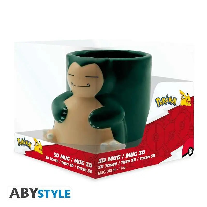 POKEMON SNORLAX 3D MUG Abystyle Studio