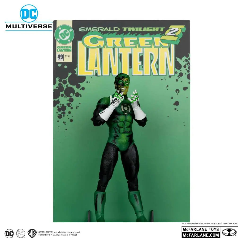 DC MULTIVERSE COVER RECREATIONS GREEN LANTERN EMERALD TWILIGHT FIGURE McFARLANE TOYS 2025