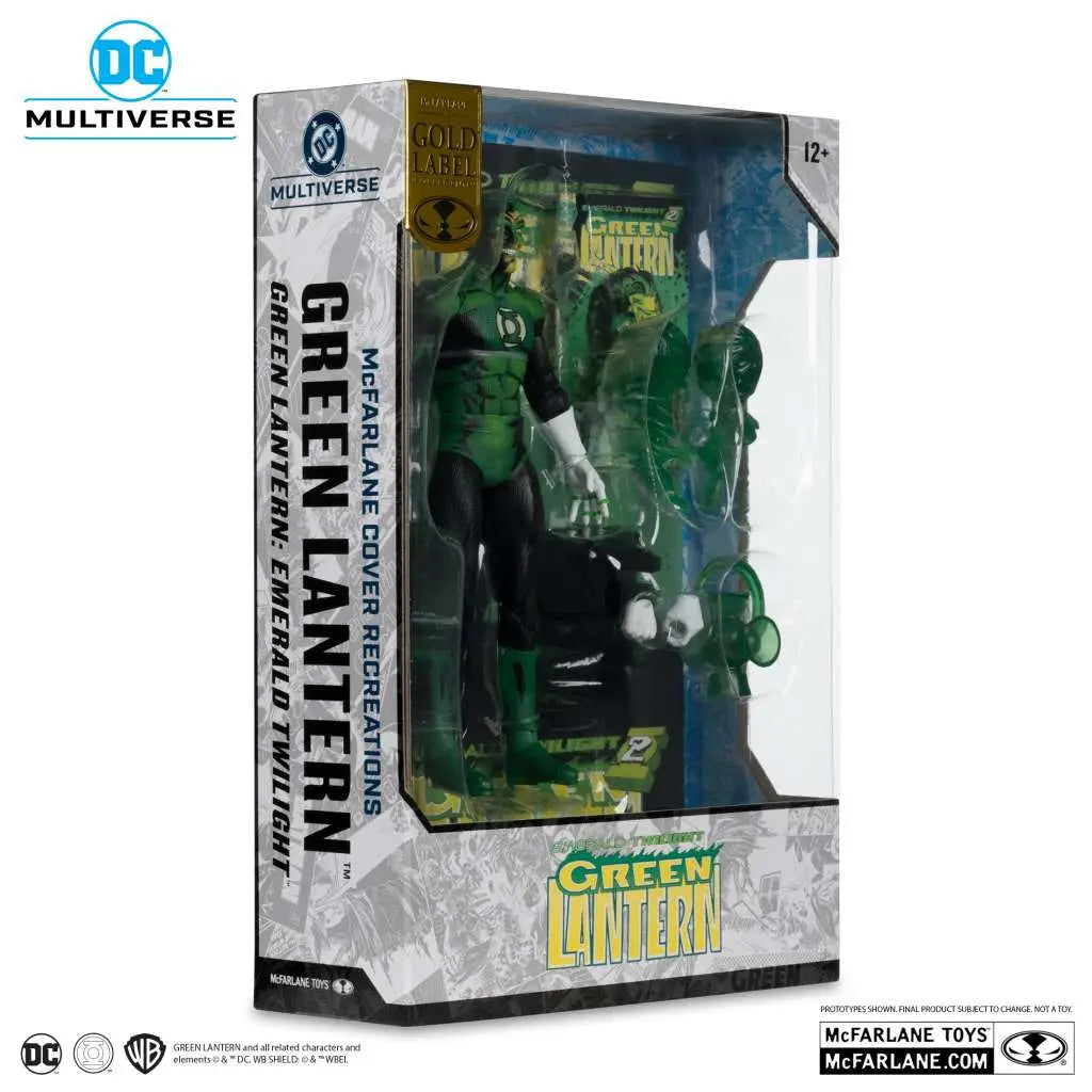 DC MULTIVERSE COVER RECREATIONS GREEN LANTERN EMERALD TWILIGHT FIGURE McFARLANE TOYS 2025