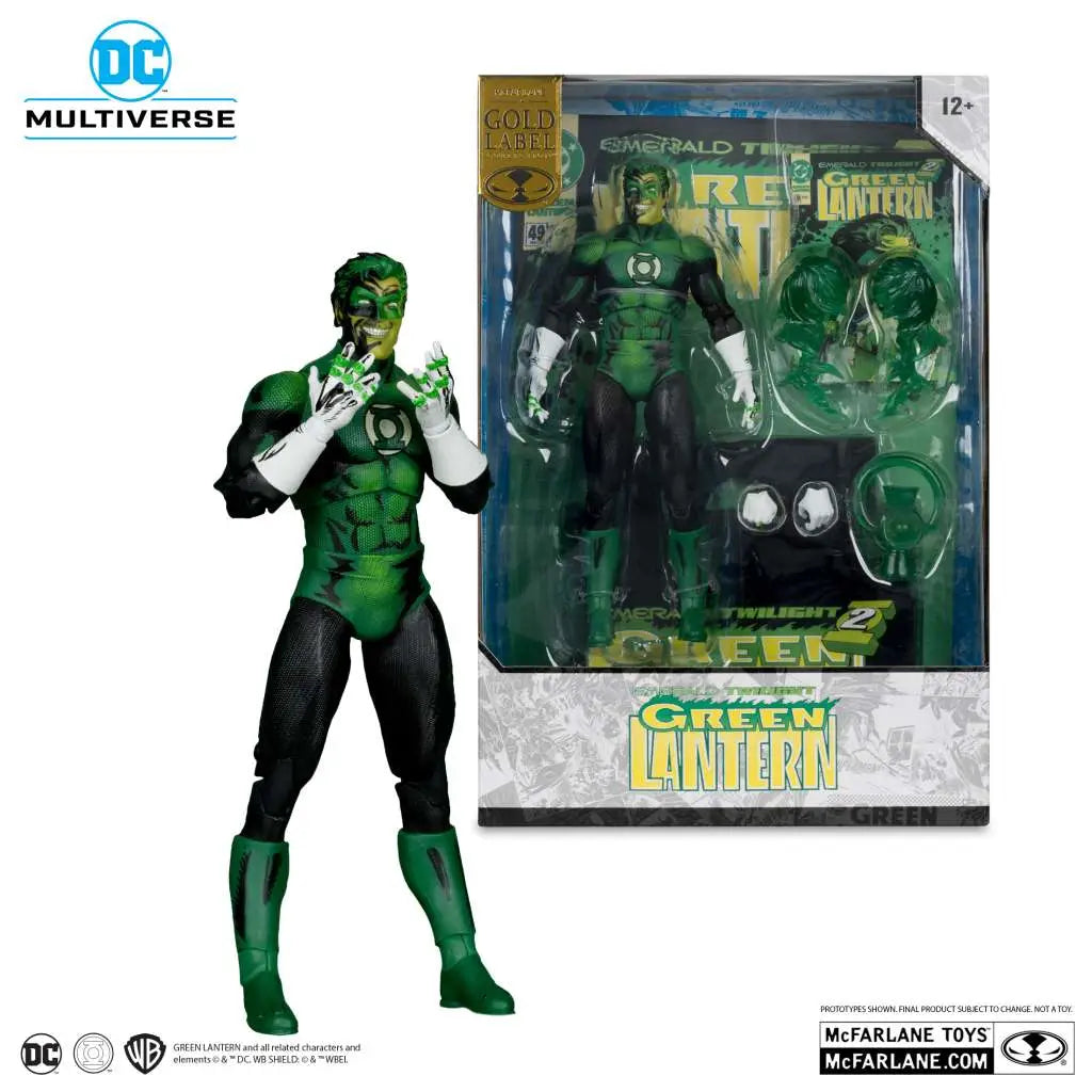 DC MULTIVERSE COVER RECREATIONS GREEN LANTERN EMERALD TWILIGHT FIGURE McFARLANE TOYS 2025