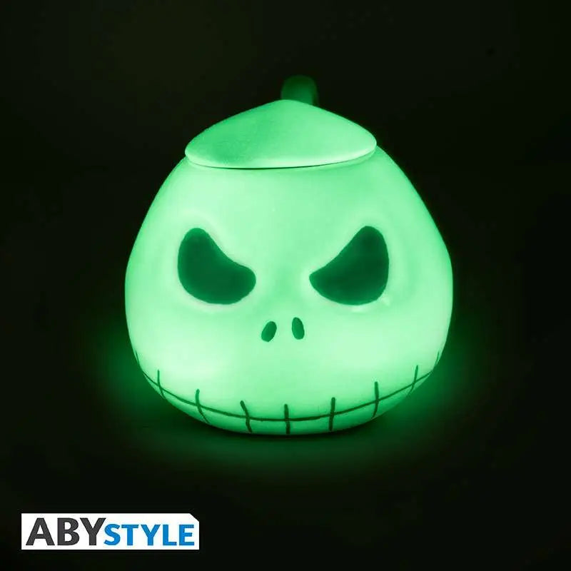 THE NIGHTMARE BEFORE CHRISTMAS JACK GLOW IN THE DARK LIGHT 3D MUG Abystyle Studio