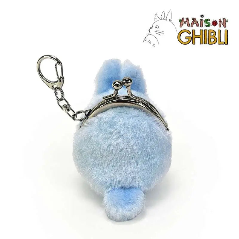 MY NEIGHBOR TOTORO MEDIUM BLUE TOTORO FUNWARI MINI COIN PURSE STUDIO GHIBLI