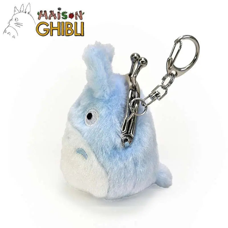 MY NEIGHBOR TOTORO MEDIUM BLUE TOTORO FUNWARI MINI COIN PURSE STUDIO GHIBLI