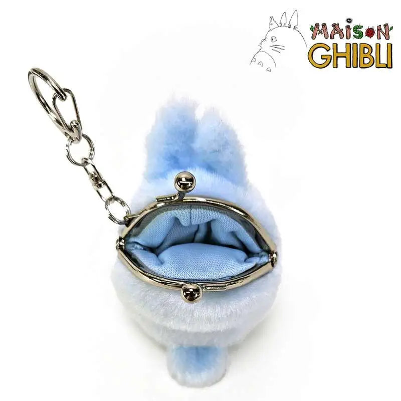 MY NEIGHBOR TOTORO MEDIUM BLUE TOTORO FUNWARI MINI COIN PURSE STUDIO GHIBLI