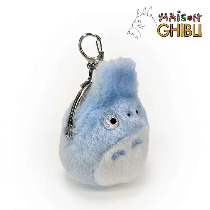 MY NEIGHBOR TOTORO MEDIUM BLUE TOTORO FUNWARI MINI COIN PURSE STUDIO GHIBLI