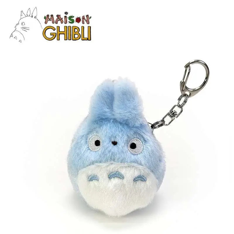 MY NEIGHBOR TOTORO MEDIUM BLUE TOTORO FUNWARI MINI COIN PURSE STUDIO GHIBLI